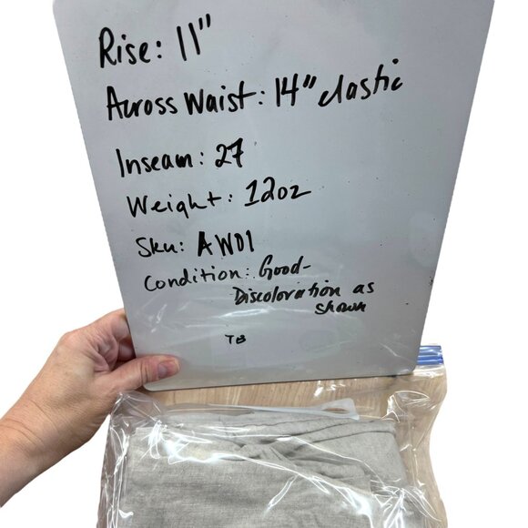 AYR Al Fresco Womens Linen Pants Beige Size Small - Picture 10 of 11